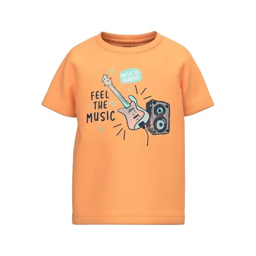 NAME IT T-Shirt 13217046 Pomarańczowy Regular Fit ze sklepu MODIVO w kategorii T-shirty chłopięce - zdjęcie 168425303