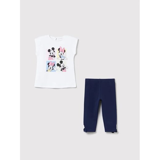 OVS Komplet t-shirt i legginsy DISNEY 1487481 Granatowy Regular Fit ze sklepu MODIVO w kategorii Komplety niemowlęce - zdjęcie 168425391