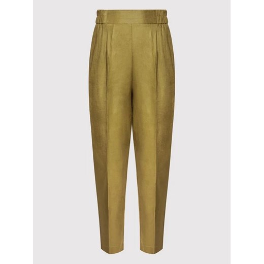 Sisley Spodnie materiałowe 4AGHLF00S Zielony Regular Fit Sisley 42 MODIVO