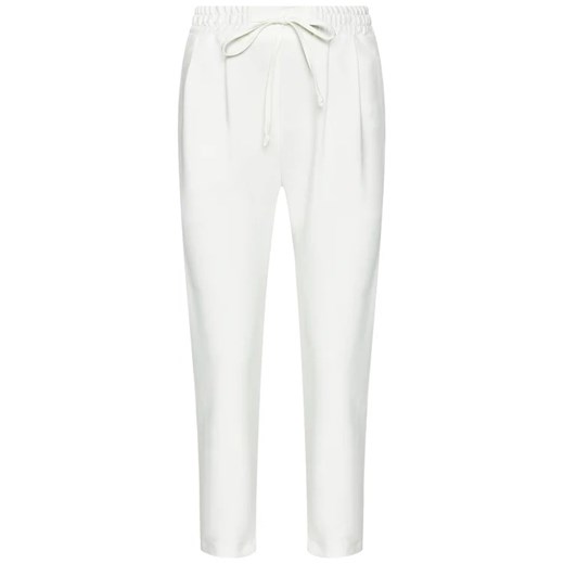 Rinascimento Spodnie materiałowe CFC0102332003 Biały Regular Fit Rinascimento L MODIVO