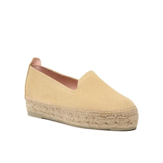 Manebi Espadryle Suede Double Sole Espadrilles R 4.2 D0 Beżowy Manebi 38 promocja MODIVO
