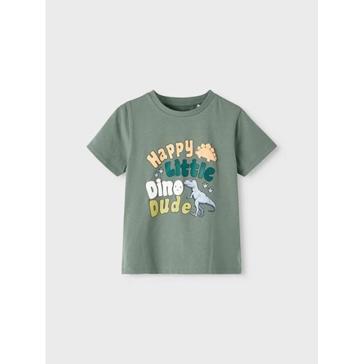 NAME IT T-Shirt 13213254 Zielony Regular Fit ze sklepu MODIVO w kategorii T-shirty chłopięce - zdjęcie 168426354