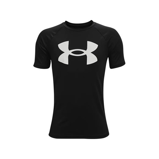 Under Armour T-Shirt UA Tech Big Logo SS 1363283 Czarny Regular Fit ze sklepu MODIVO w kategorii T-shirty chłopięce - zdjęcie 168427082