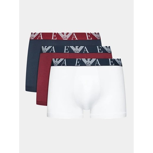 Emporio Armani Underwear Komplet 3 par bokserek 111357 3F715 13911 Biały ze sklepu MODIVO w kategorii Majtki męskie - zdjęcie 168427281