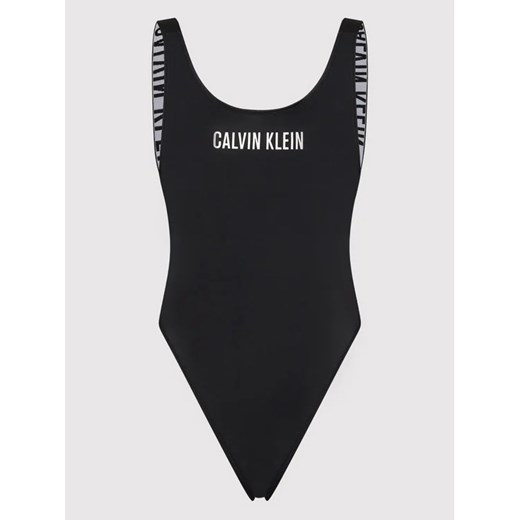 Calvin Klein Swimwear Strój kąpielowy Scoop KW0KW01599 Czarny XS MODIVO