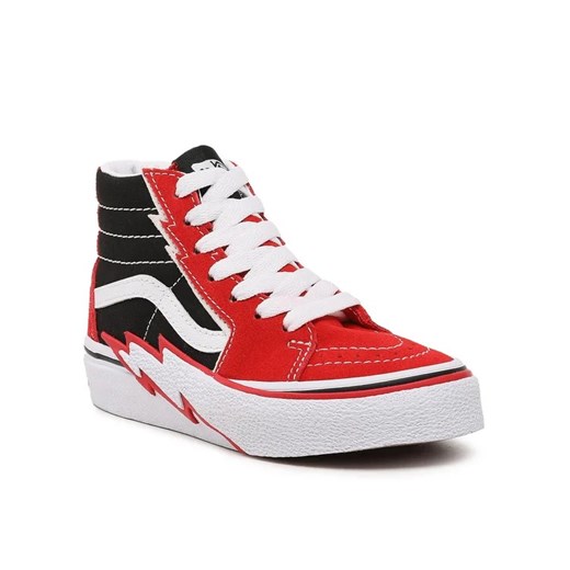 Vans Sneakersy Sk8-Hi Bolt VN000BVJREB1 Czerwony Vans 28 okazja MODIVO