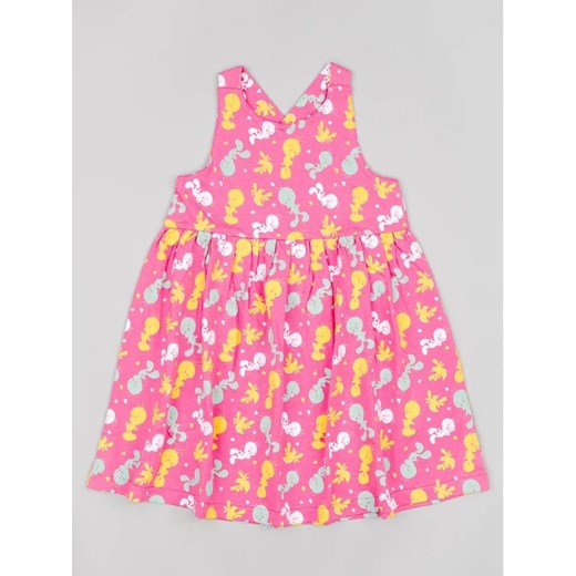 Zippy Sukienka letnia ZKGAP0501 23021 Różowy Regular Fit ze sklepu MODIVO w kategorii Sukienki dziewczęce - zdjęcie 168431800