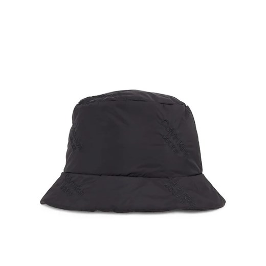Calvin Klein Jeans Kapelusz Puffy Aop Bucket Hat K60K611261 Czarny ze sklepu MODIVO w kategorii Kapelusze damskie - zdjęcie 168431844