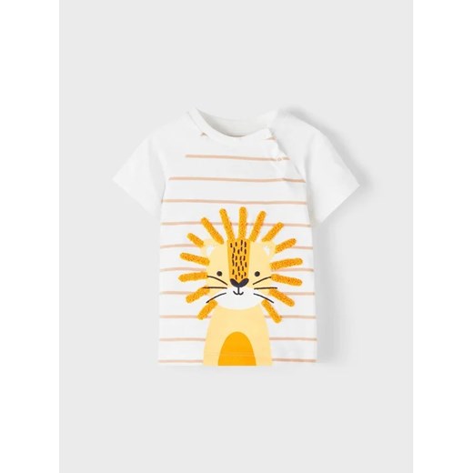 NAME IT T-Shirt 13217670 Biały Regular Fit ze sklepu MODIVO w kategorii Koszulki niemowlęce - zdjęcie 168432053