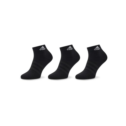 adidas Zestaw 3 par niskich skarpet unisex Thin and Light Ankle Socks 3 Pairs IC1282 Czarny ze sklepu MODIVO w kategorii Skarpetki damskie - zdjęcie 168432893