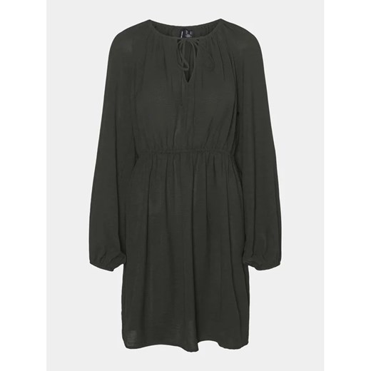Vero Moda Sukienka codzienna 10302545 Zielony Regular Fit Vero Moda XS okazyjna cena MODIVO