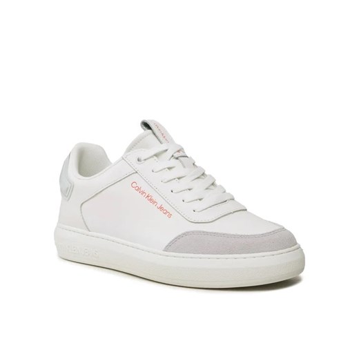 Calvin Klein Jeans Sneakersy Casual CUpsole High/Low Freq YM0YM00670 Biały ze sklepu MODIVO w kategorii Buty sportowe męskie - zdjęcie 168433720