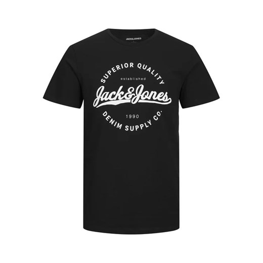 Jack&Jones T-Shirt 12236150 Czarny Regular Fit M okazja MODIVO