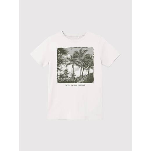 NAME IT T-Shirt 13202865 Biały Regular Fit ze sklepu MODIVO w kategorii T-shirty chłopięce - zdjęcie 168434373