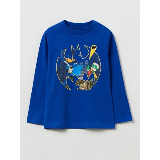 OVS Bluzka BATMAN 1820632 Niebieski Regular Fit ze sklepu MODIVO w kategorii T-shirty chłopięce - zdjęcie 168434670