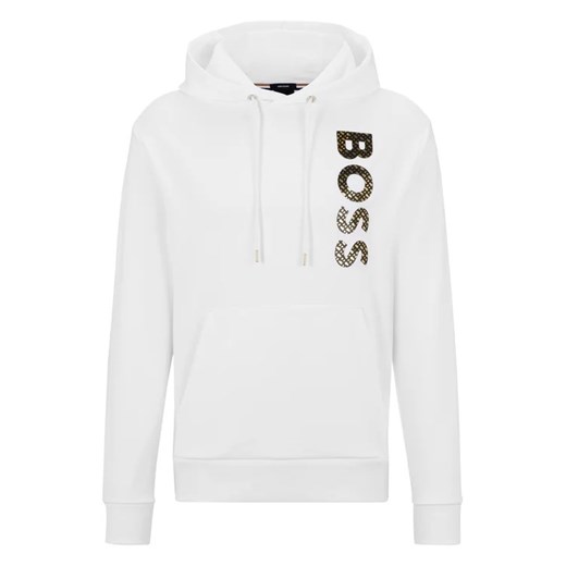 Boss Bluza 50481746 Biały Regular Fit XL wyprzedaż MODIVO