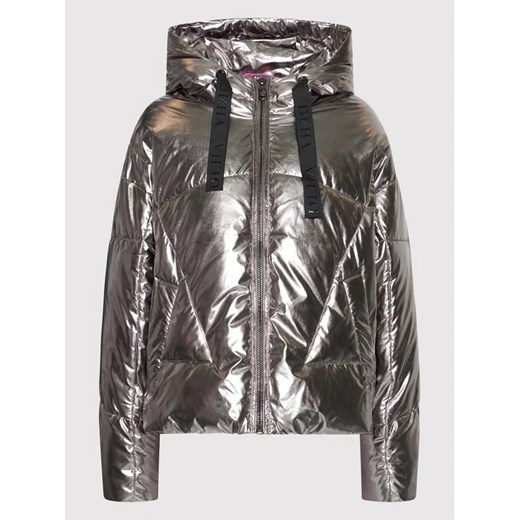Deha Kurtka puchowa D53274 Srebrny Oversize Deha S okazja MODIVO