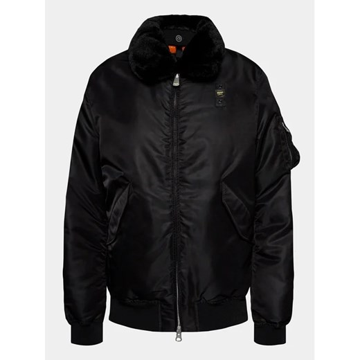 Blauer Kurtka bomber 23WBLUC02132 Czarny Regular Fit L wyprzedaż MODIVO