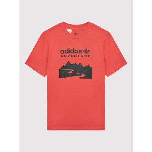 adidas T-Shirt Adventure HE2058 Pomarańczowy Regular Fit 9_10Y MODIVO