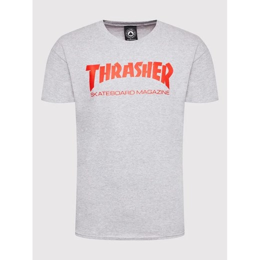 Thrasher T-Shirt Skatemag Szary Regular Fit Thrasher M MODIVO