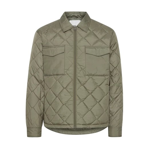 Solid Kurtka przejściowa 21107559 Zielony Regular Fit Solid XL MODIVO