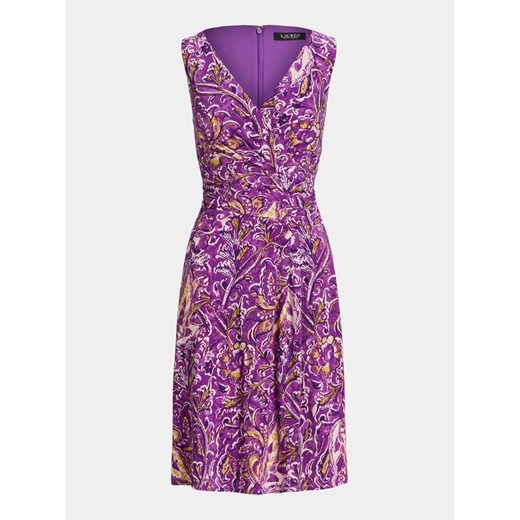 Lauren Ralph Lauren Sukienka koktajlowa 250928509001 Fioletowy Regular Fit 4 MODIVO