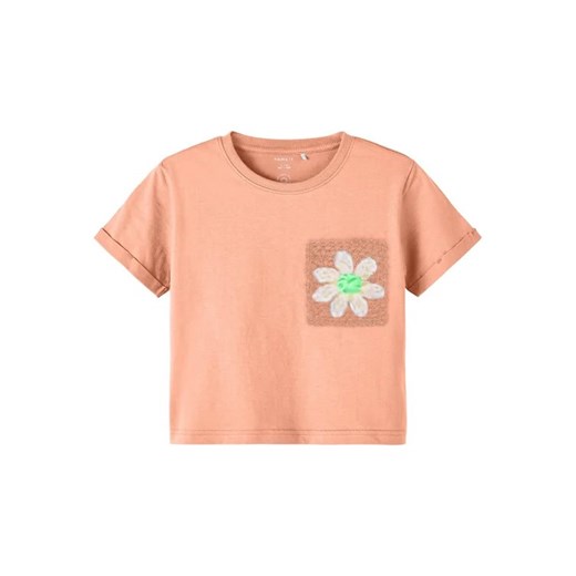 NAME IT T-Shirt 13214932 Pomarańczowy Loose Fit ze sklepu MODIVO w kategorii Bluzki dziewczęce - zdjęcie 168437672