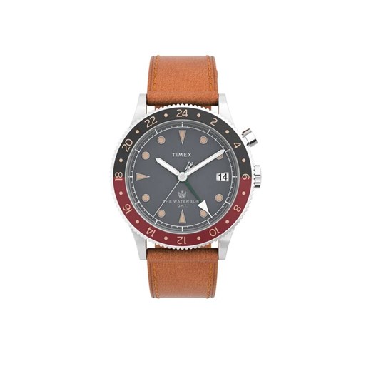 Timex Zegarek TW2V74000 Brązowy ze sklepu MODIVO w kategorii Zegarki - zdjęcie 168438414