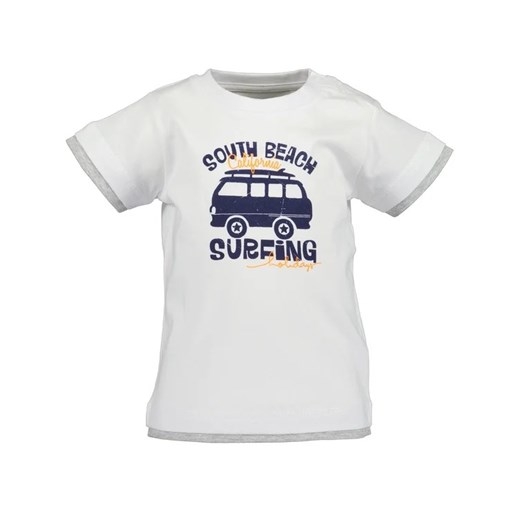 Blue Seven T-Shirt 928141 X Biały Regular Fit ze sklepu MODIVO w kategorii Koszulki niemowlęce - zdjęcie 168439404