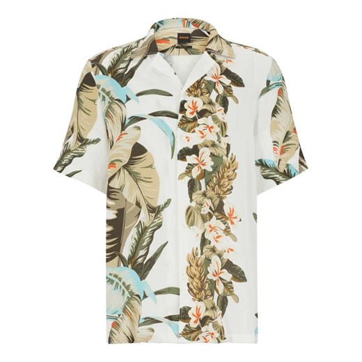 Boss Koszula 50489217 Biały Regular Fit 3XL okazyjna cena MODIVO