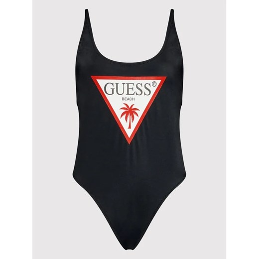 Guess Strój kąpielowy E02J33 LY00K Czarny Guess XS okazja MODIVO