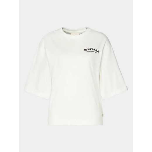 Outhorn T-Shirt OTHAW23TTSHF0927 Biały Regular Fit ze sklepu MODIVO w kategorii Bluzki damskie - zdjęcie 168441314