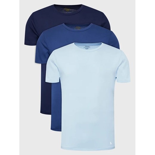 Polo Ralph Lauren Komplet 3 t-shirtów 714830304019 Kolorowy Regular Fit ze sklepu MODIVO w kategorii T-shirty męskie - zdjęcie 168441440