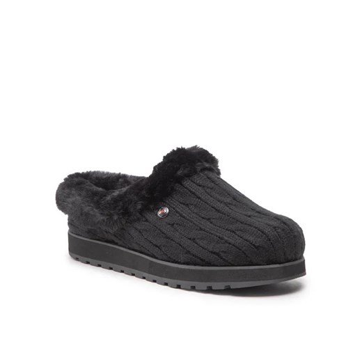 Skechers Kapcie BOBS Ice Angel 31204/BBK Czarny Skechers 36_5 okazja MODIVO