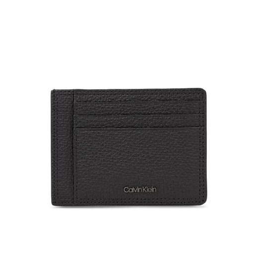 Calvin Klein Etui na karty kredytowe Minimalism Id Cardholder K50K510908 Czarny ze sklepu MODIVO w kategorii Etui - zdjęcie 168441633