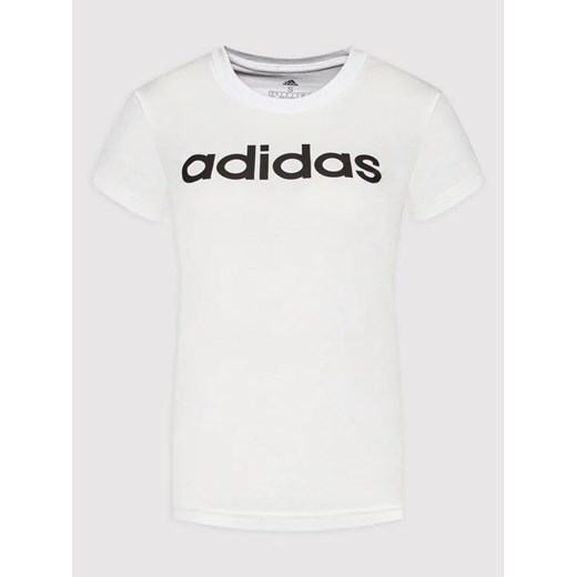 adidas T-Shirt Essentials GL0768 Biały Slim Fit L MODIVO