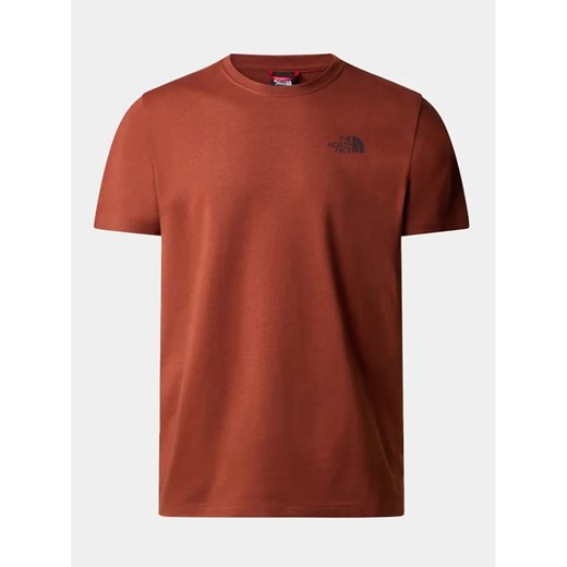 The North Face T-Shirt M S/S Redbox Celebration TeeNF0A7X1KUBC1 Brązowy Regular The North Face M wyprzedaż MODIVO