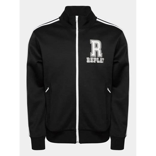 Replay Bluza M6704.000.23590 Granatowy Regular Fit Replay M MODIVO okazyjna cena