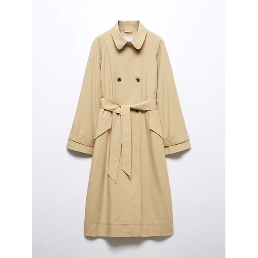 Mango Trencz Coptio 57013780 Beżowy Oversize Mango XXL MODIVO