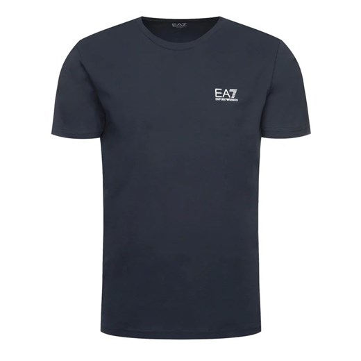 EA7 Emporio Armani T-Shirt 8NPT51 PJM9Z 1578 Granatowy Regular Fit M okazja MODIVO