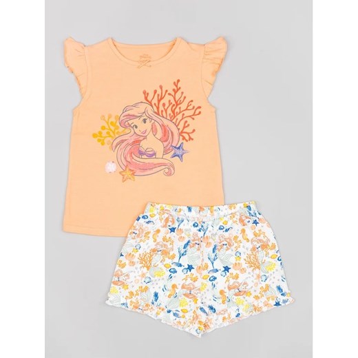 Zippy Piżama Disney Princess ZKGUN0101 23009 Pomarańczowy Regular Fit ze sklepu MODIVO w kategorii Piżamy dziecięce - zdjęcie 168444662