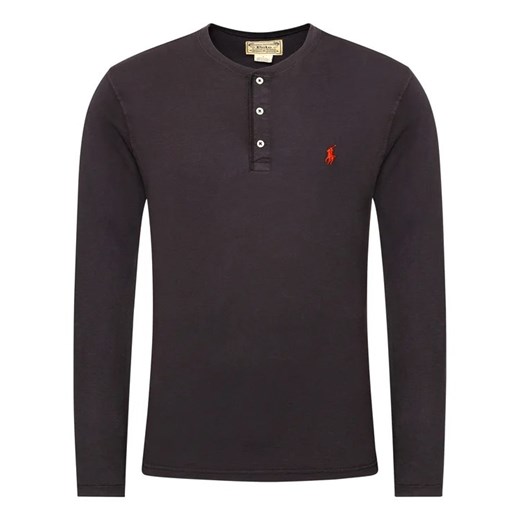 Polo Ralph Lauren Longsleeve Lsl 710790058001 Czarny Regular Fit Polo Ralph Lauren S okazyjna cena MODIVO