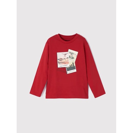 Mayoral Bluzka 4022 Czerwony Regular Fit Mayoral 8Y MODIVO
