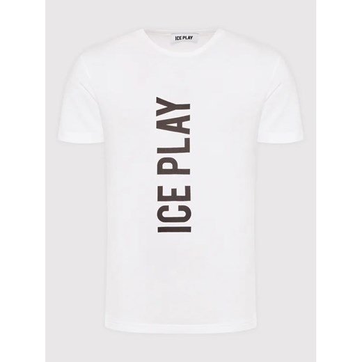 Ice Play T-Shirt 22I U1M0 F017 P400 1101 Biały Regular Fit Ice Play XL promocja MODIVO