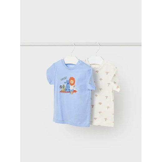 Mayoral Komplet 2 t-shirtów 1021 Kolorowy ze sklepu MODIVO w kategorii Koszulki niemowlęce - zdjęcie 168446073