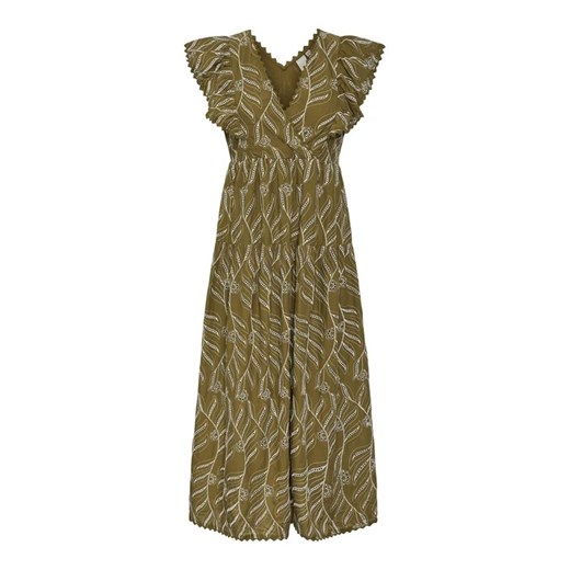 YAS Sukienka 26030117 Zielony Regular Fit Yas XS MODIVO