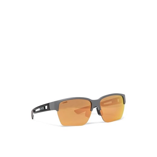 Uvex Okulary przeciwsłoneczne Sportstyle 805 Cv S5320615297 Szary ze sklepu MODIVO w kategorii Okulary przeciwsłoneczne męskie - zdjęcie 168446911