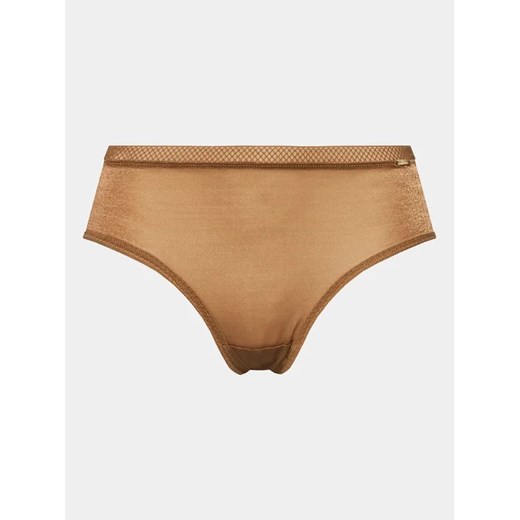 Gossard Bokserki Glossies 6274 Brązowy Gossard XS wyprzedaż MODIVO