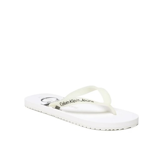 Calvin Klein Jeans Japonki Beach Sandal Monogram Tpu YM0YM00838 Biały 41 MODIVO