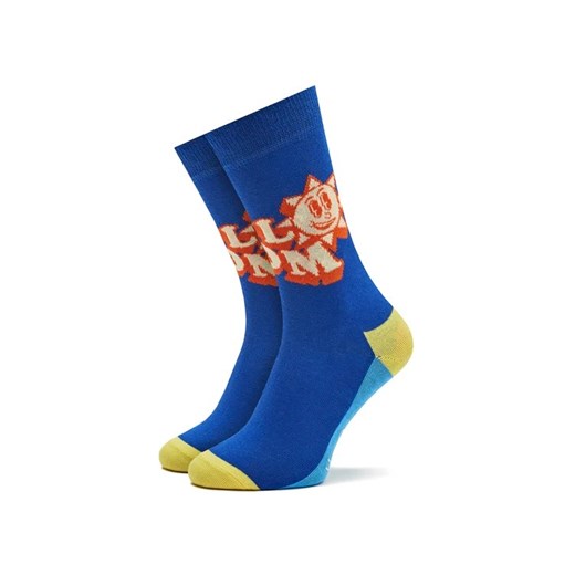 Happy Socks Skarpety wysokie damskie P000500 Granatowy ze sklepu MODIVO w kategorii Skarpetki damskie - zdjęcie 168448051